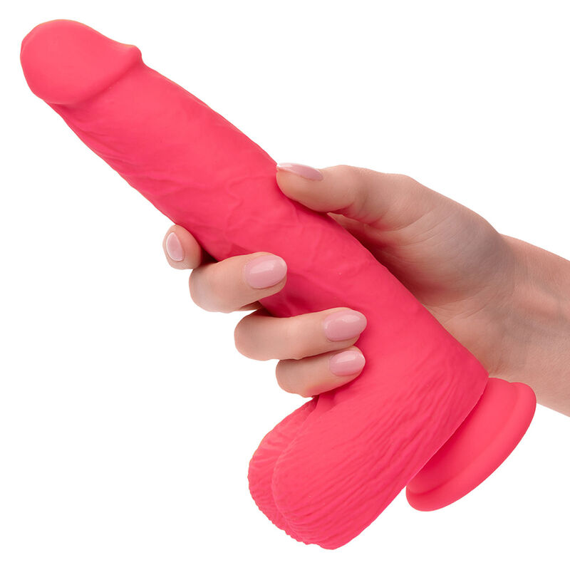 CalExotics Studs Realistic vibratore rosa spingente ventosa