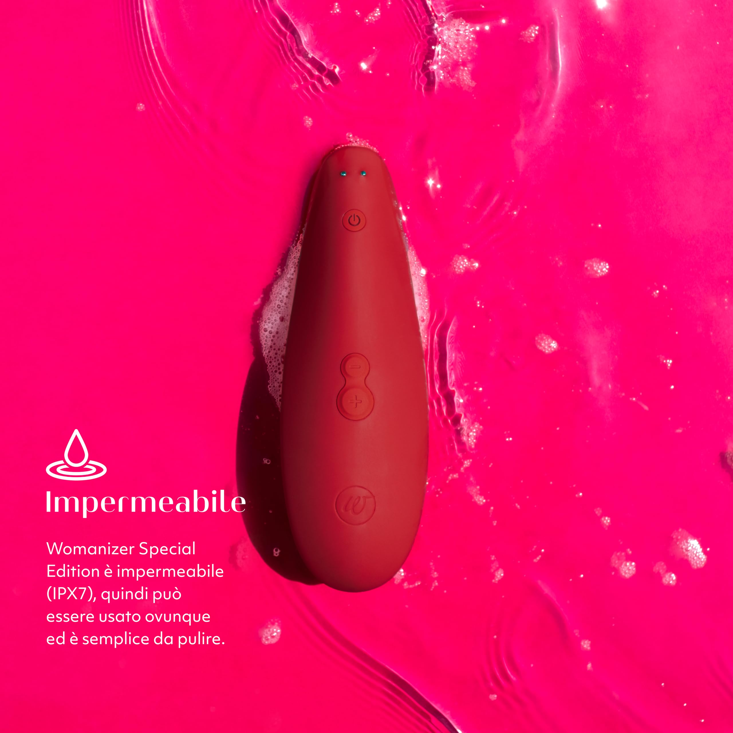 Womanizer Marilyn Monroe stimolatore clitorideo rosso 10 intensità