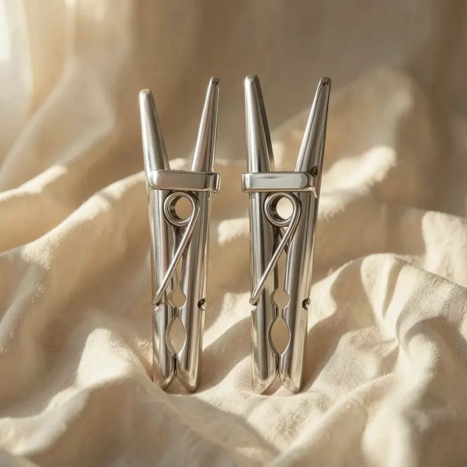 Metal Hard morsetti capezzoli metallo forte set 2 pezzi