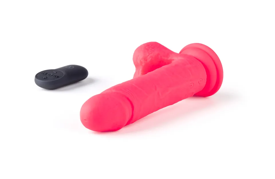 Love Hit by Virgite R16 vibratore realistico rosa 16 cm