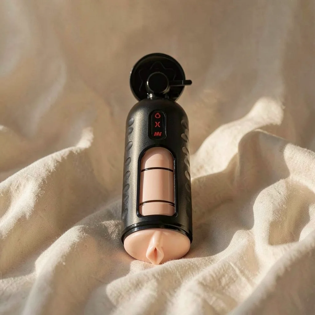 PDX Elite Mega Milker masturbatore vibrante a compressione
