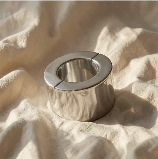 Metal Hard anello testicoli acciaio 56 mm rigido