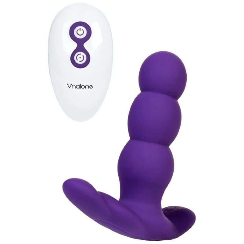 Nalone Pearl plug vibrante rotante lilla