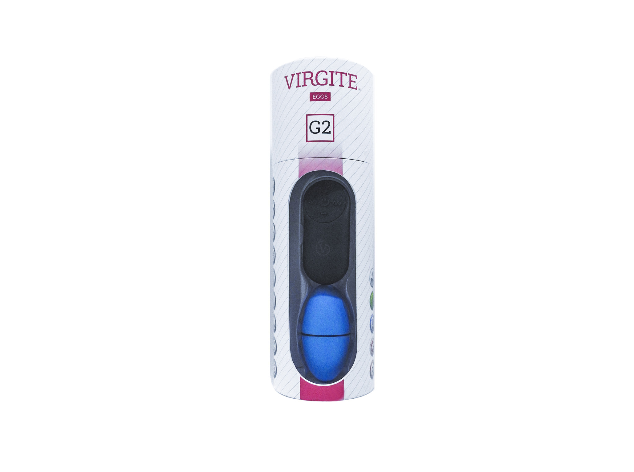 Virgite Love Hit G2 uovo vibrante blu con telecomando 10 m