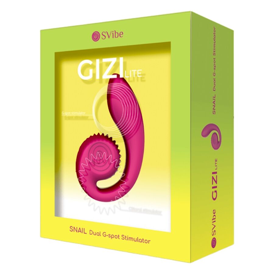 Snail Vibe Gizi Lite vibratore rabbit rosa 5 velocita