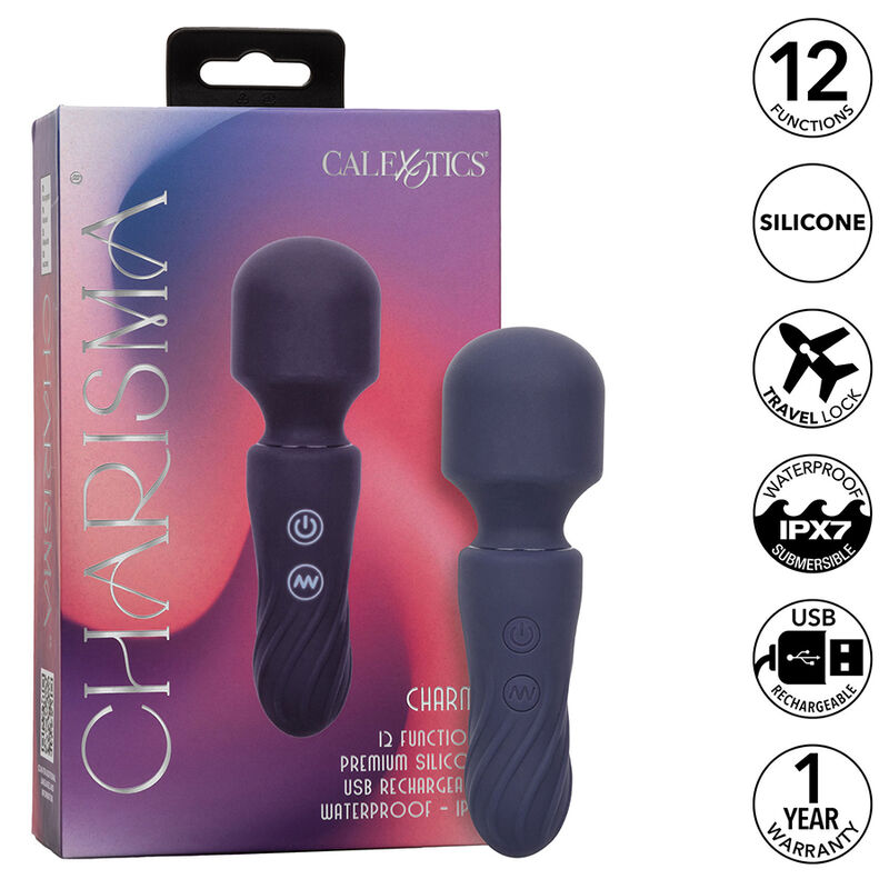 CalExotics Charisma Charm vibratore viola 12 funzioni