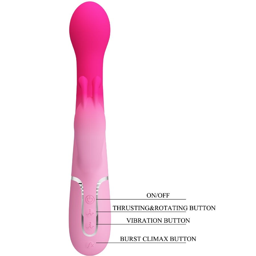Pretty Love Dejon Vibratore Rabbit Spinta Rotante