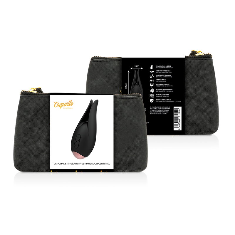 Coquette Chic Desire stimolatore clitorideo doppia linguetta silicone