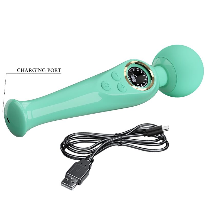 Pretty Love Skyler vibratore clitorideo verde display LCD