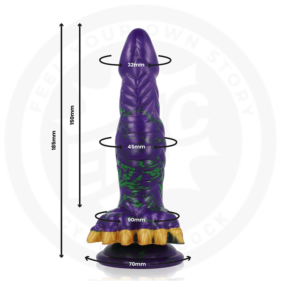 EPIC CyberSilicock Crocotta Mystical Aurora dildo silicone