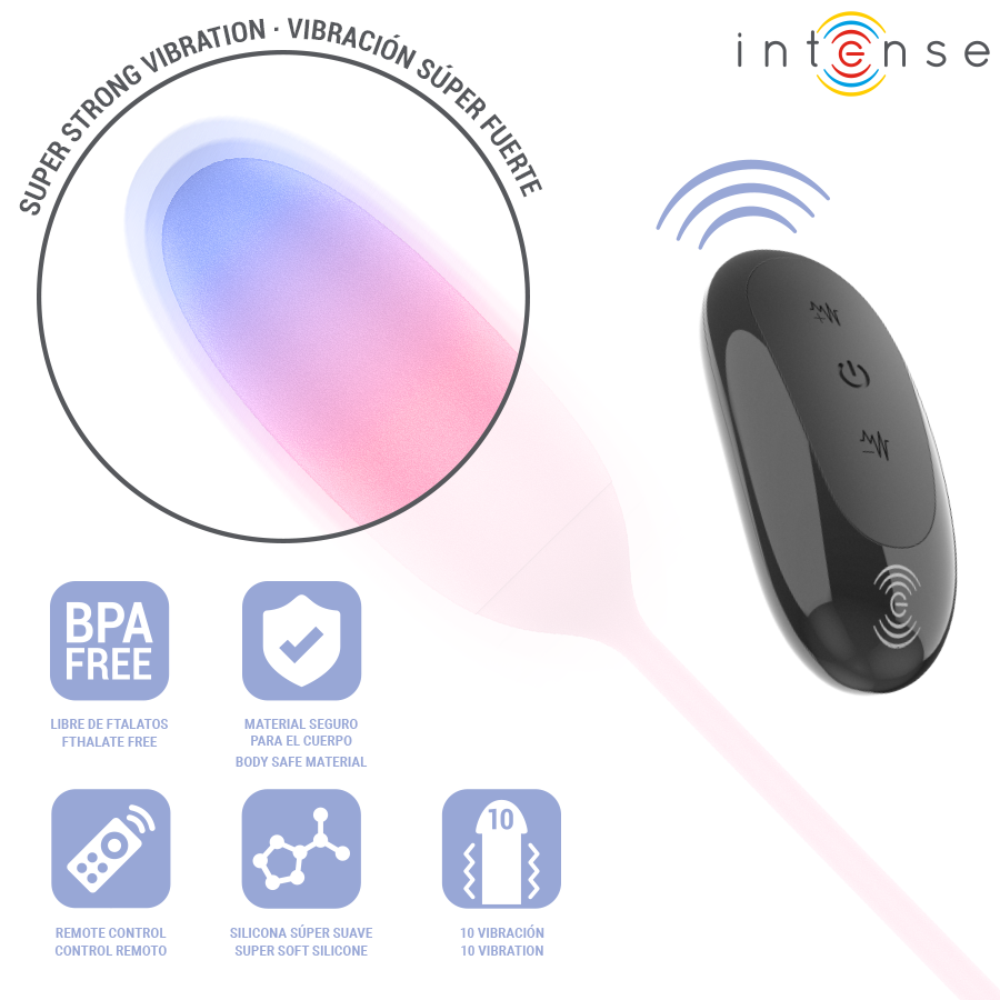Intense Pamela vibratore punto G silicone 10 vibrazioni