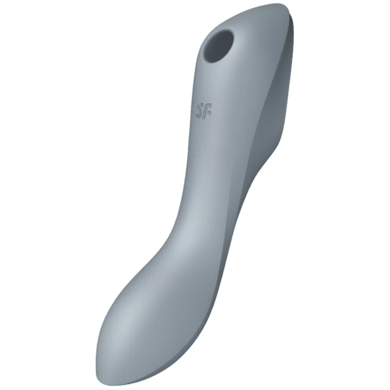 Satisfyer Curvy Trinity 3 vibratore triplo grigio silenzioso