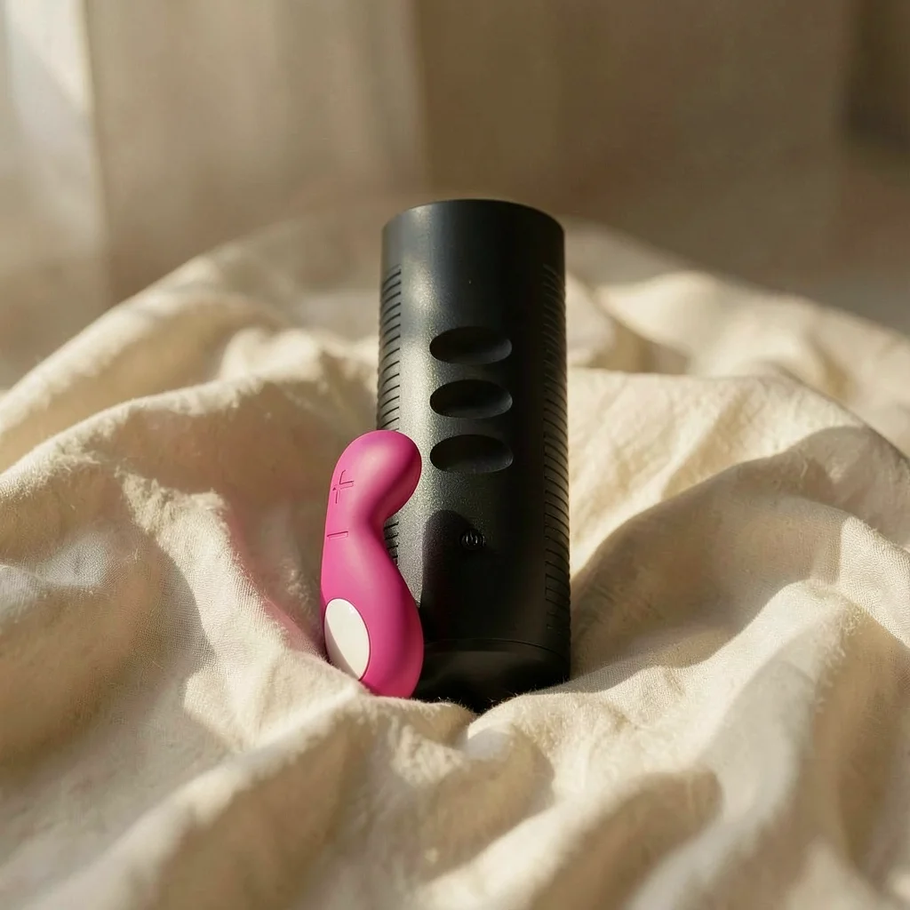 Kiiroo Titan + Cliona masturbatore coppia lilla interattivo