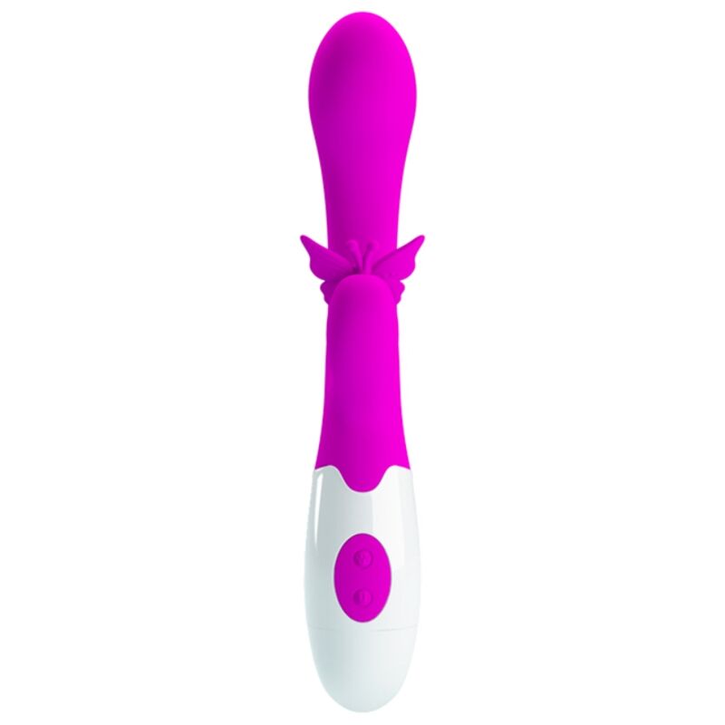 Pretty Love Butterfly Kiss vibratore rabbit fucsia 30 modalità