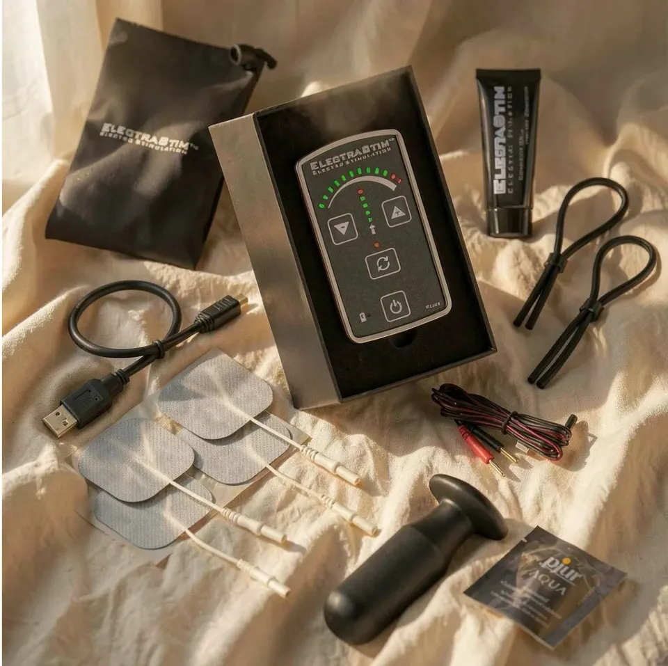ElectraStim Flick EM60-M elettrostimolatore kit completo ricaricabile