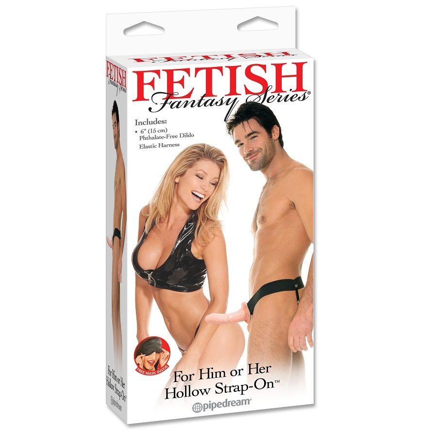 Fetish Fantasy Strap-on Cavo Pettorina fallo 15cm flesh