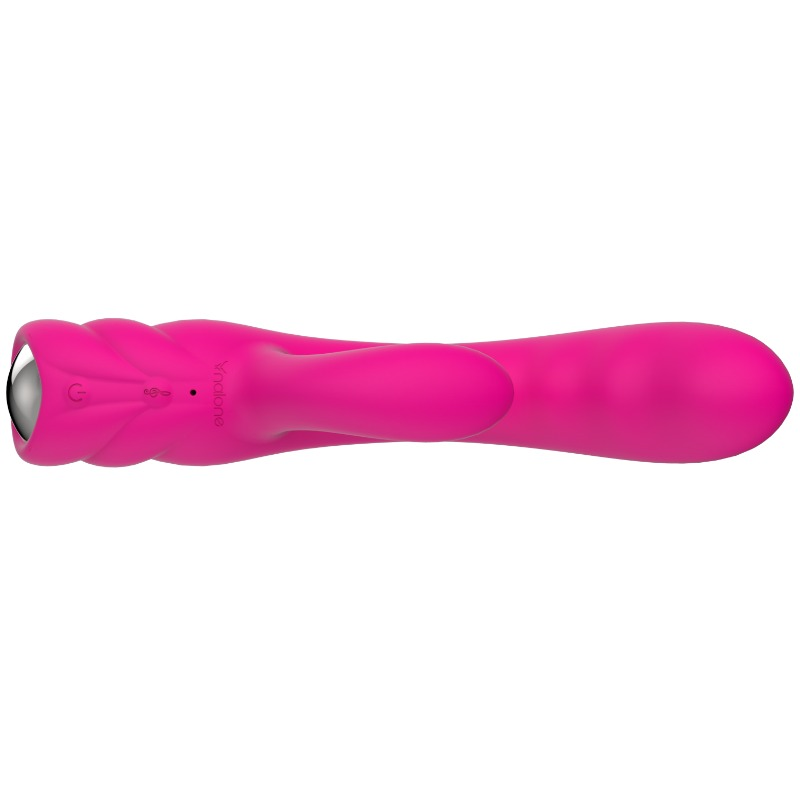 Nalone Pure Rabbit con Calore vibratore rosa silenzioso