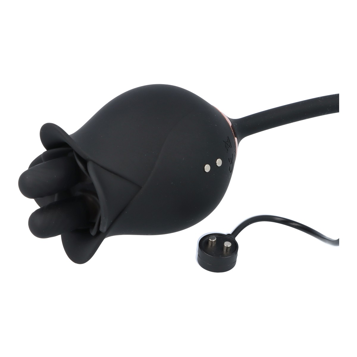Qiot stimolatore clitoride e vaginale saliscendi silicone