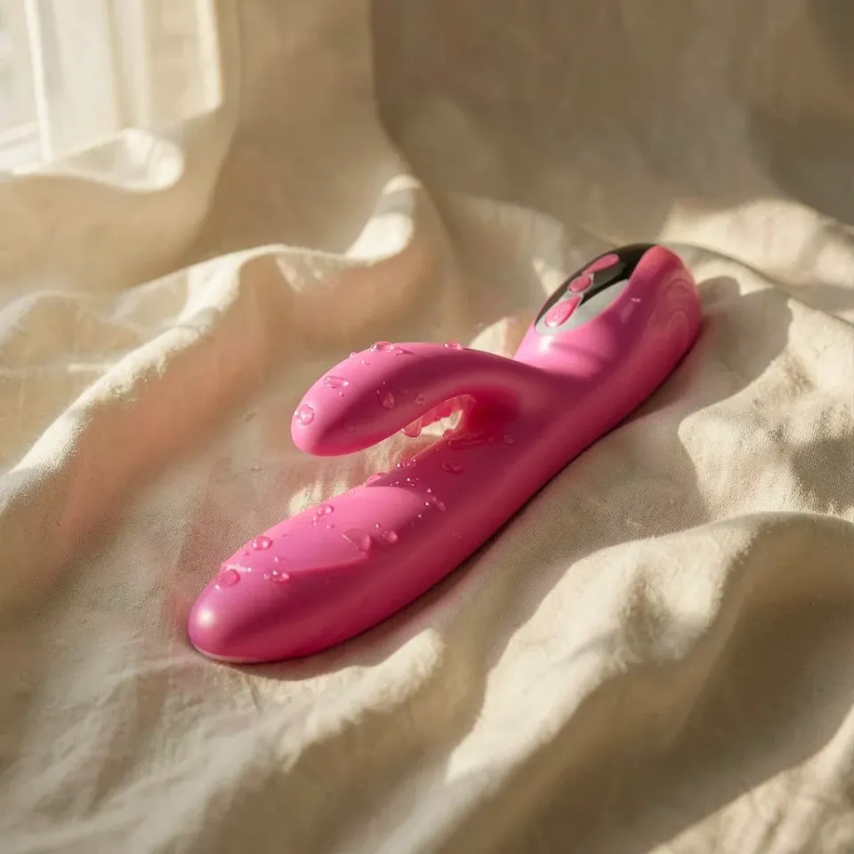 Armony Stimolatore Flessibile vibratore riscaldante fucsia 21,9 cm