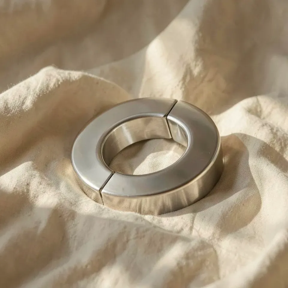 Metal Hard Anello Testicoli in Acciaio 14 mm