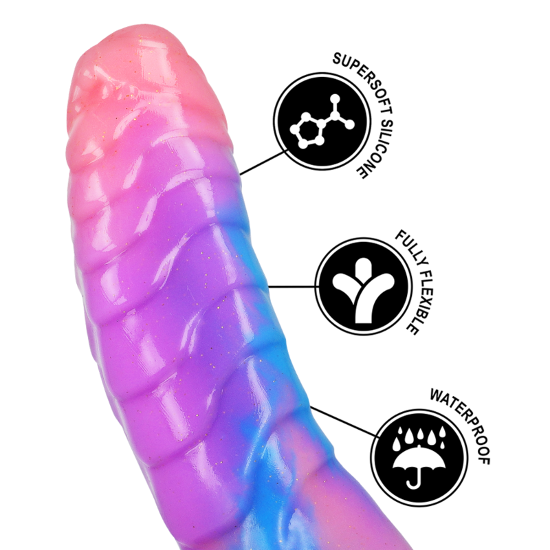 Cybersilicock Epic Empusa dildo ventosa silicone 18 cm