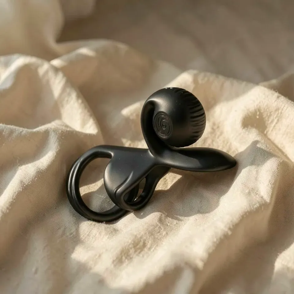 Snail Vibe Jovi Couples Ring anello coppia nero 2 motori