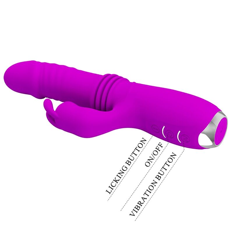 Pretty Love Dorothy vibratore viola ricaricabile 12 modi