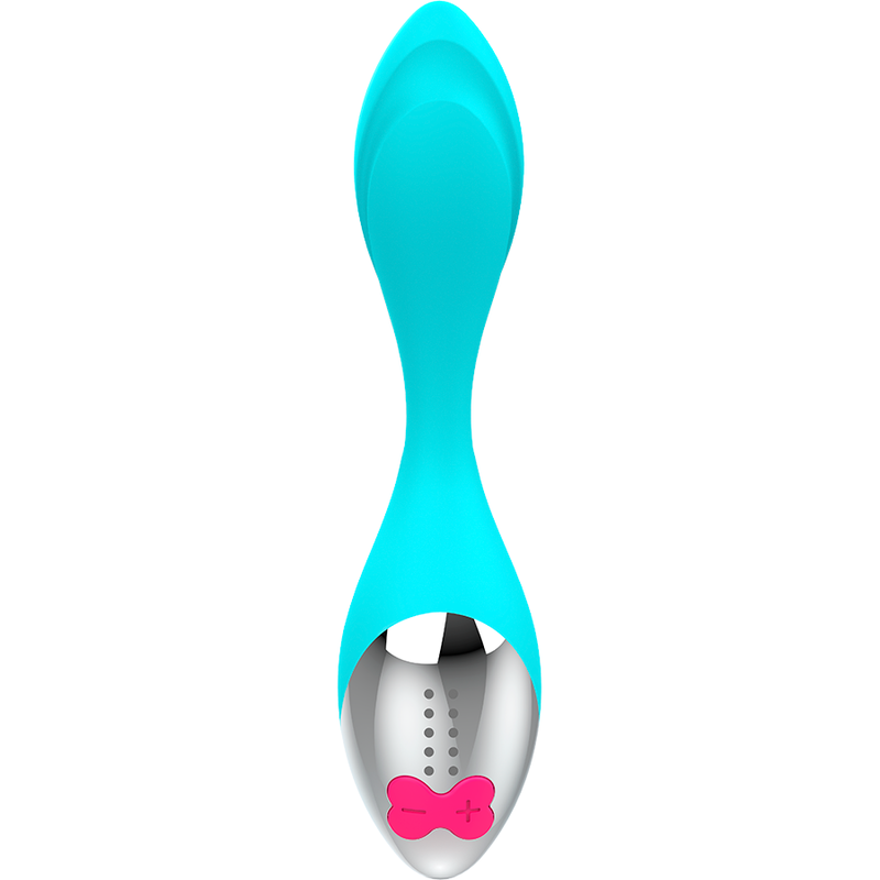 Happy Loky Mini Fun vibratore turchese silicone