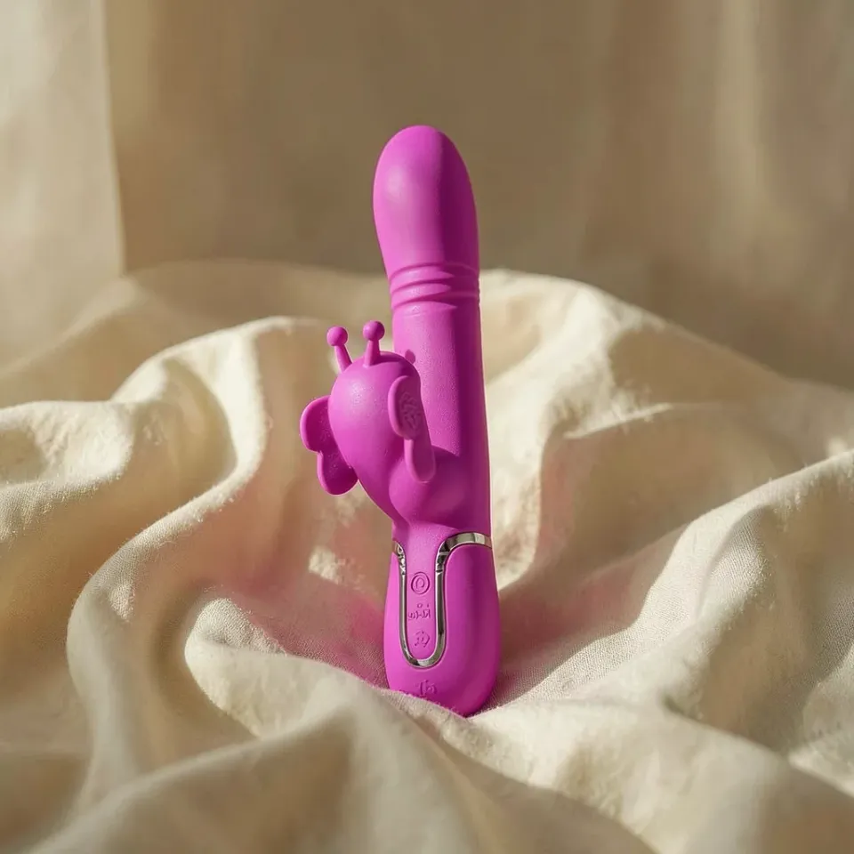 Pretty Love Farfalla 4 in 1 vibratore fucsia multifunzione