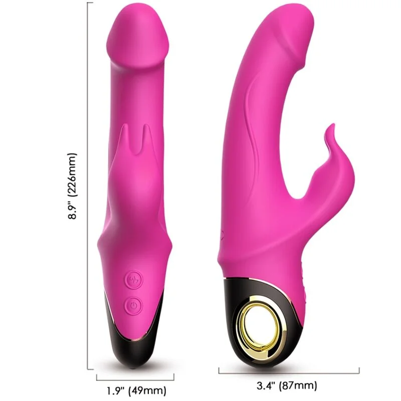Armony Meteor vibratore rabbit rotante ricaricabile