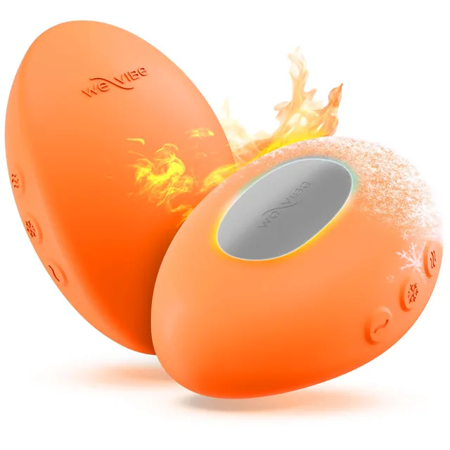 We-Vibe Temp stimolatore clitorideo caldo-freddo arancione