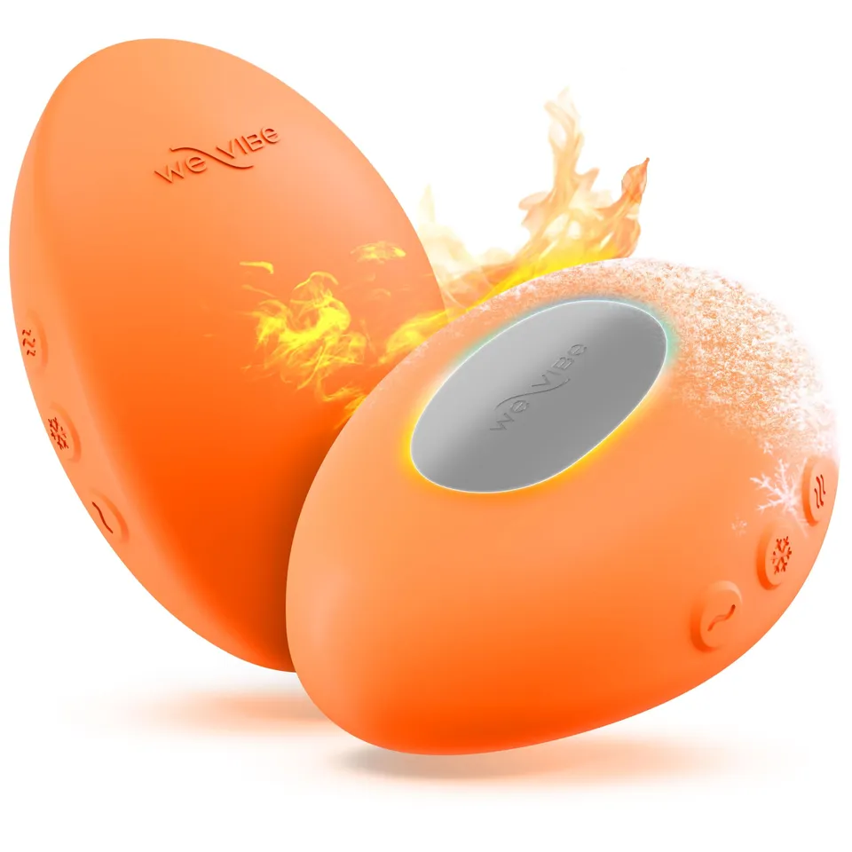 We-Vibe Temp stimolatore clitorideo caldo-freddo arancione