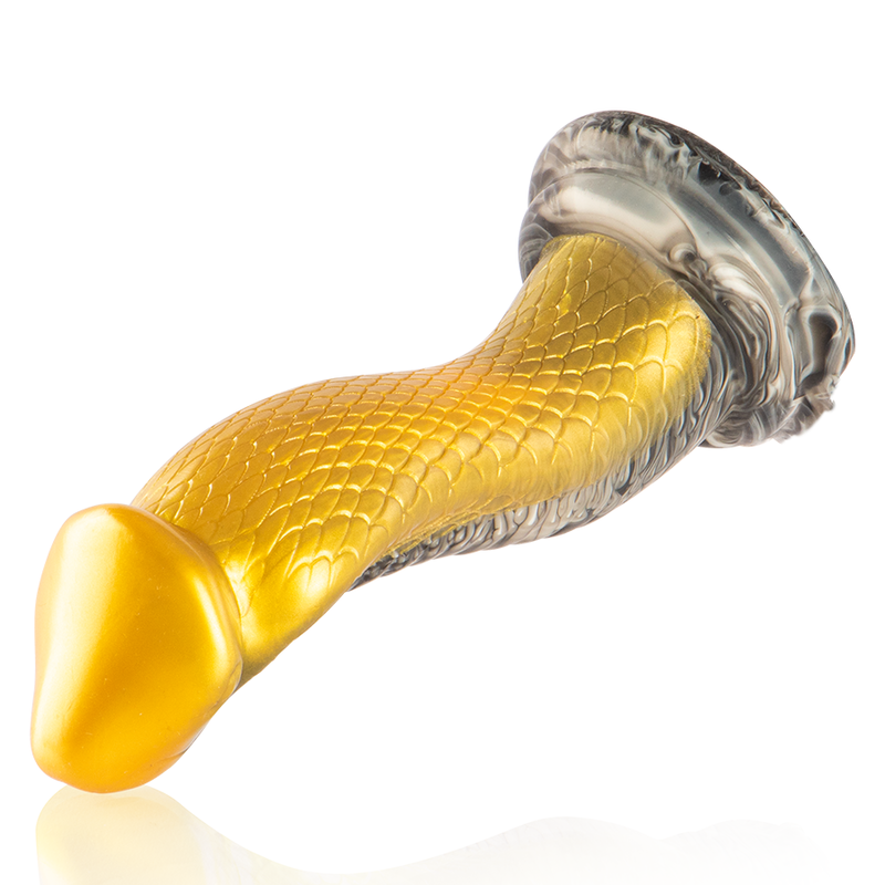 Epic Cybersilicock Drakon dildo silicone giallo 185 mm