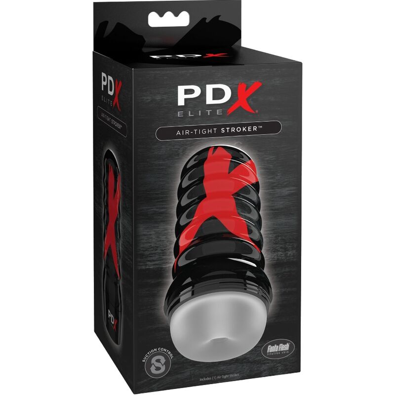 PDX Elite Air-Tight Stroker masturbatore aspirazione