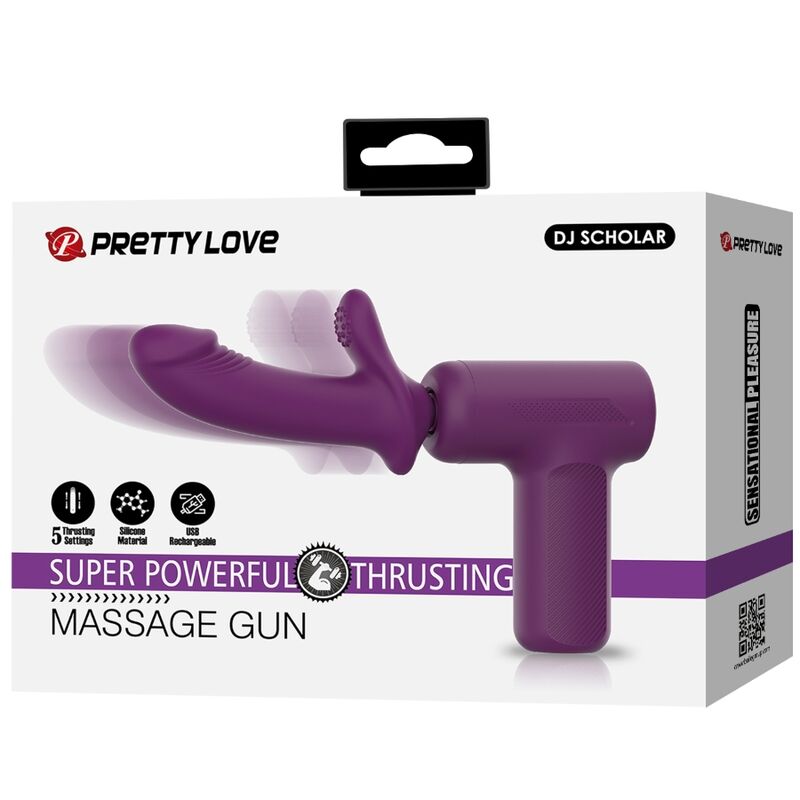 Pretty Love DJ Scholar Vibratore Spinta Viola