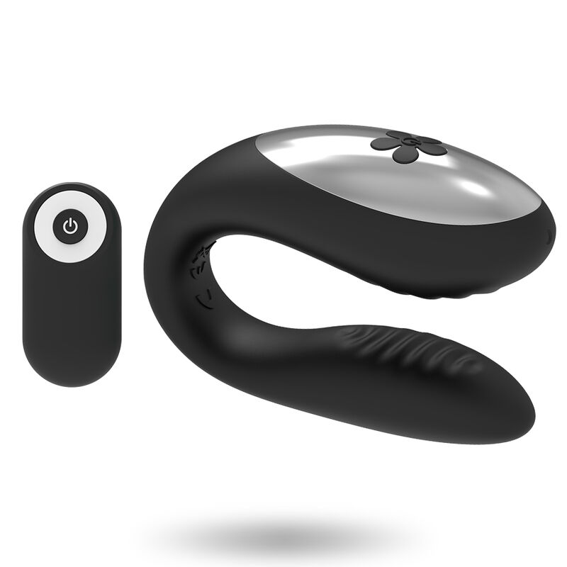 Brilly Glam We Love for Partners vibratore di coppia nero