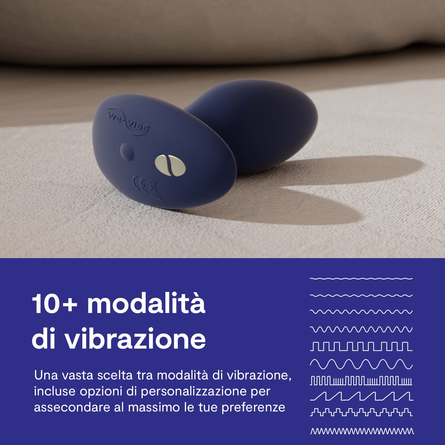 We-Vibe Ditto plug anale vibrante con app
