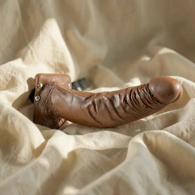Fetish Fantasy Strap-On Cavo Sfere dildo 22,9 cm marrone