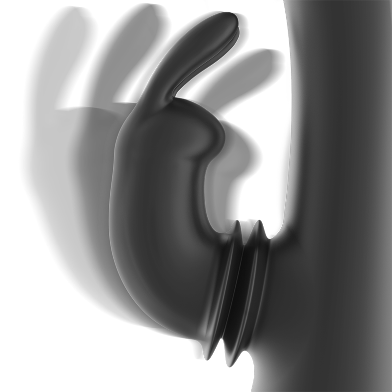 Black&Silver Adam vibratore rabbit 10 modi