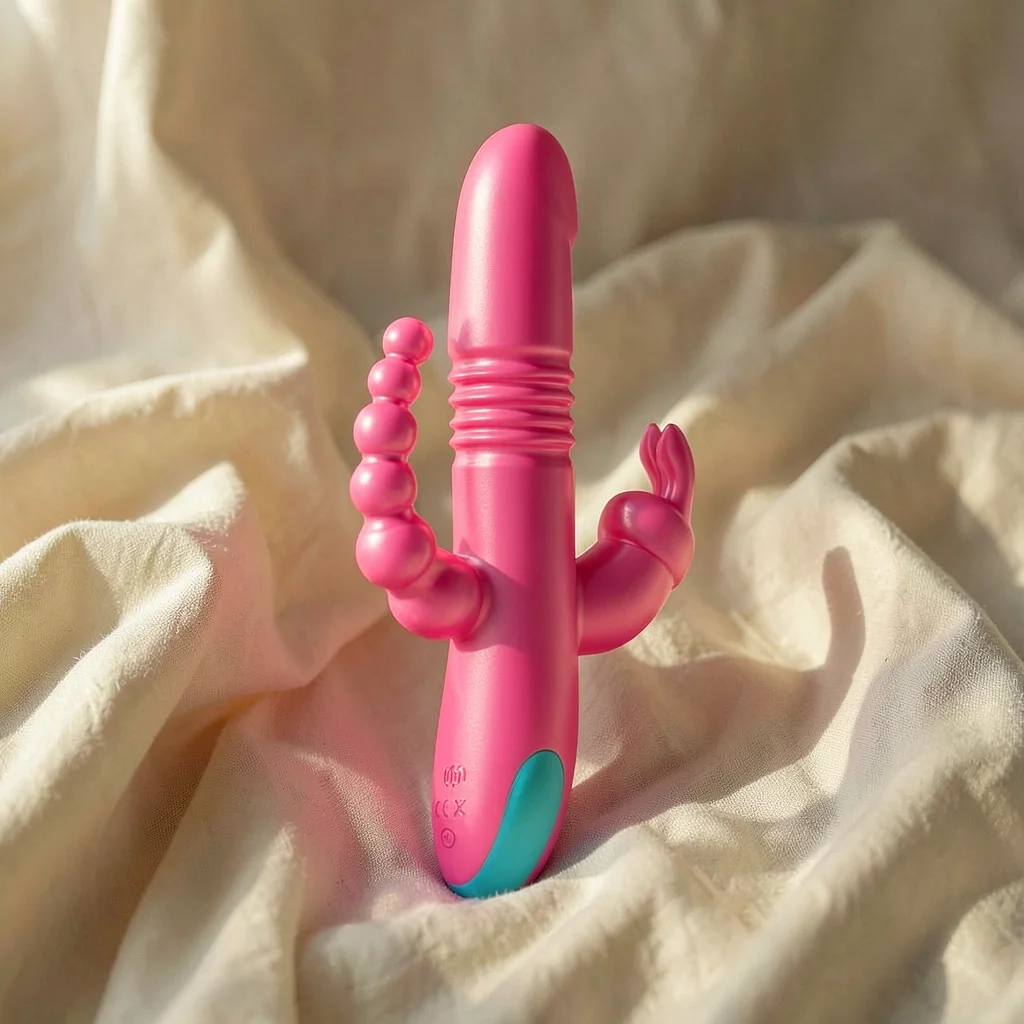 Happy Loky Donald vibratore rabbit tripla stimolazione