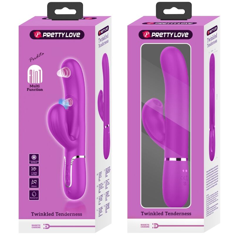 Pretty Love Perlita vibratore rabbit viola punto G