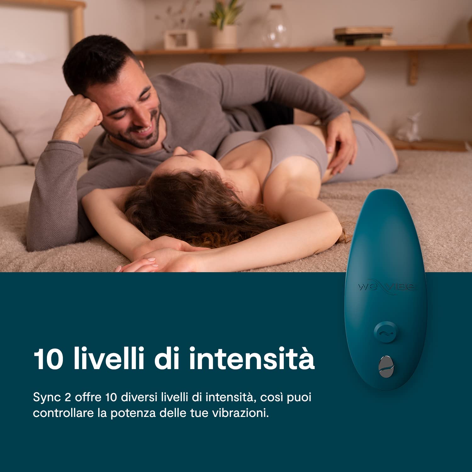We-Vibe Sync 2 vibratore di coppia verde con app