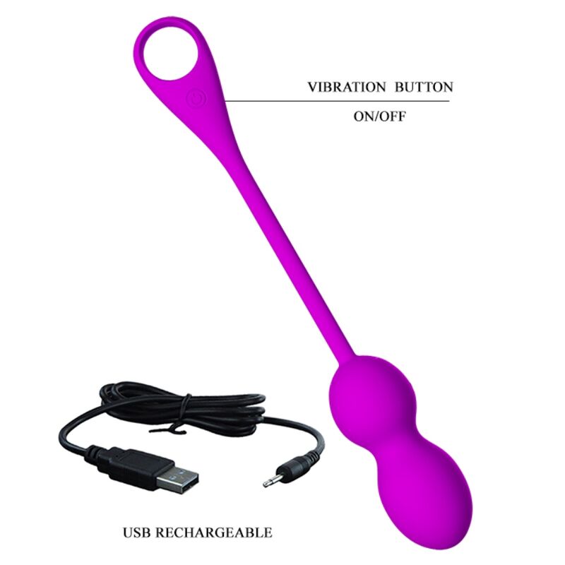 Pretty Love Elvira palline kegel vibranti app 12 vibrazioni