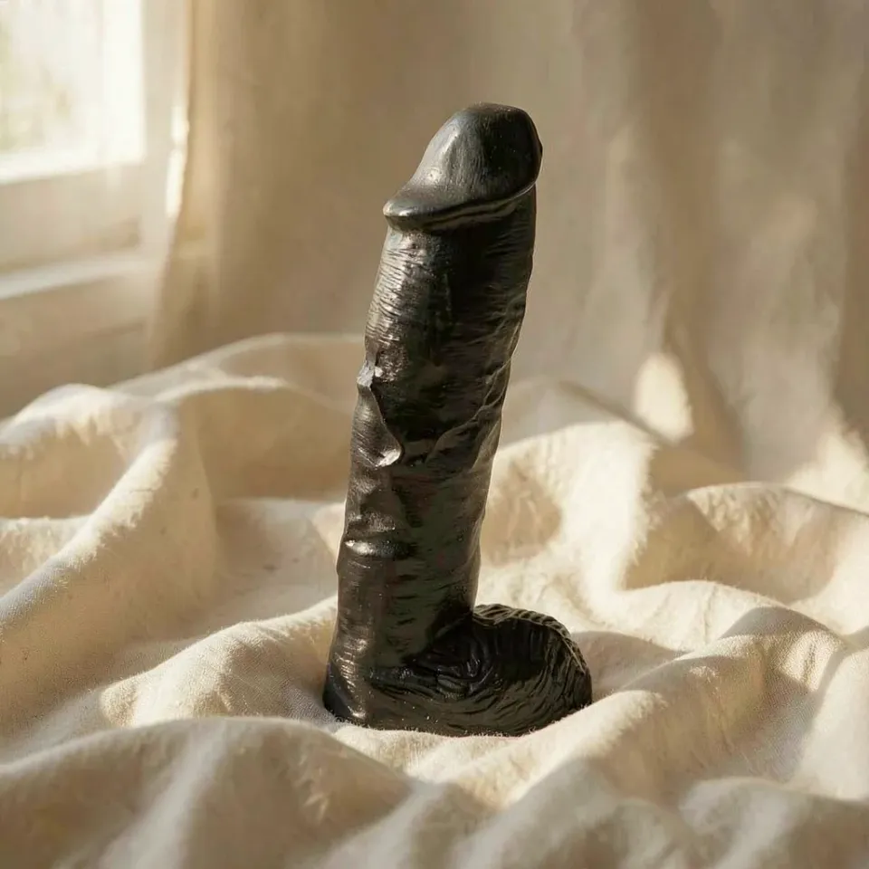 Hung System Mickey dildo realistico nero 24 cm