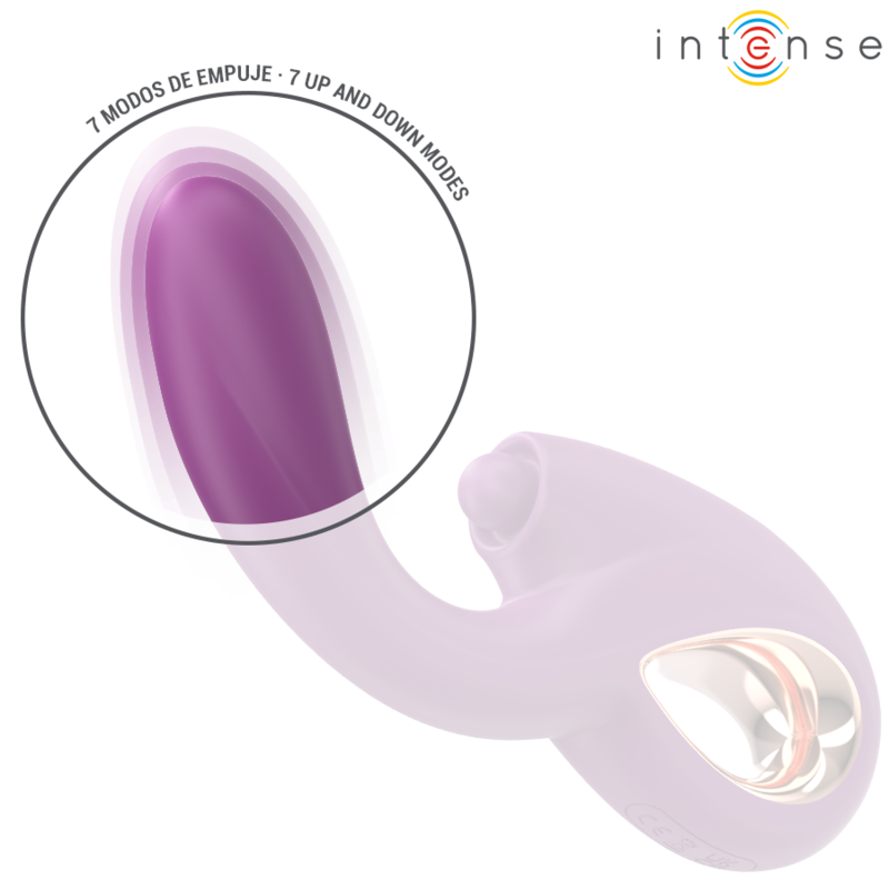 Intense Lali vibratore punto G tapping spinta vibrazione viola
