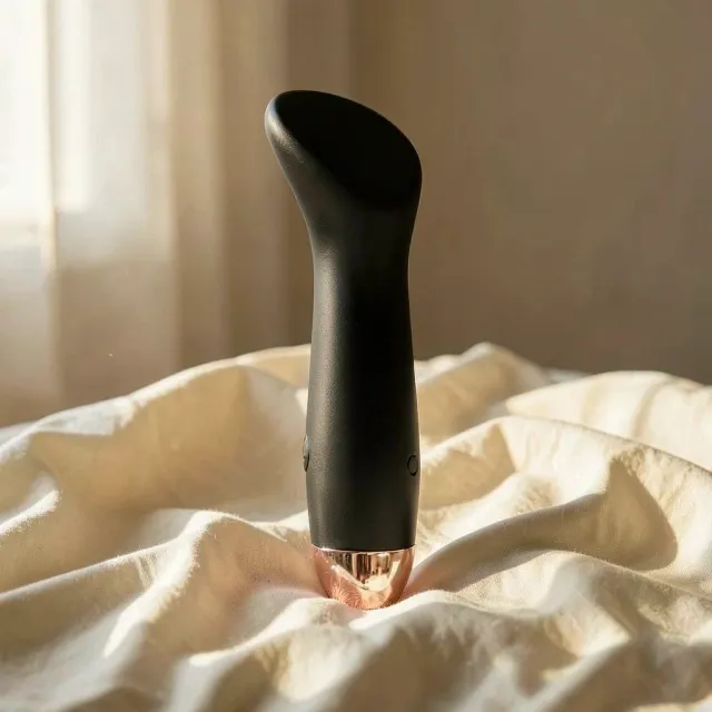 Dolce Vita One Nero vibratore silenzioso nero 12,5 cm