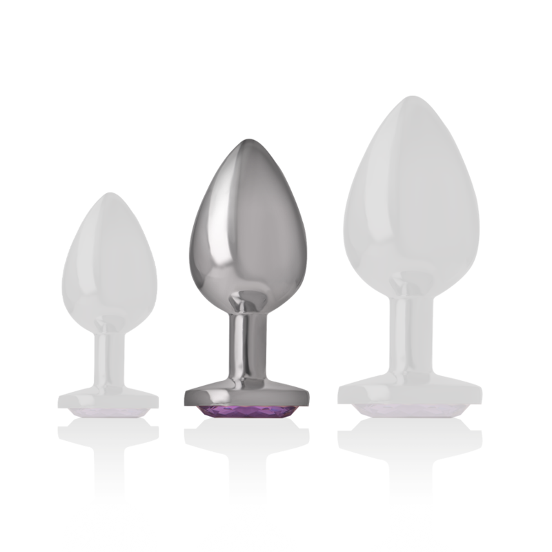 Intense Plug Gioiello Viola M plug anale metallo