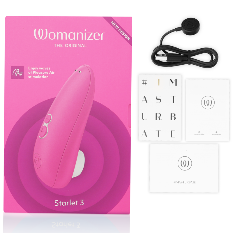 Womanizer Starlet 3 succhiaclitoride rosa 6 intensita