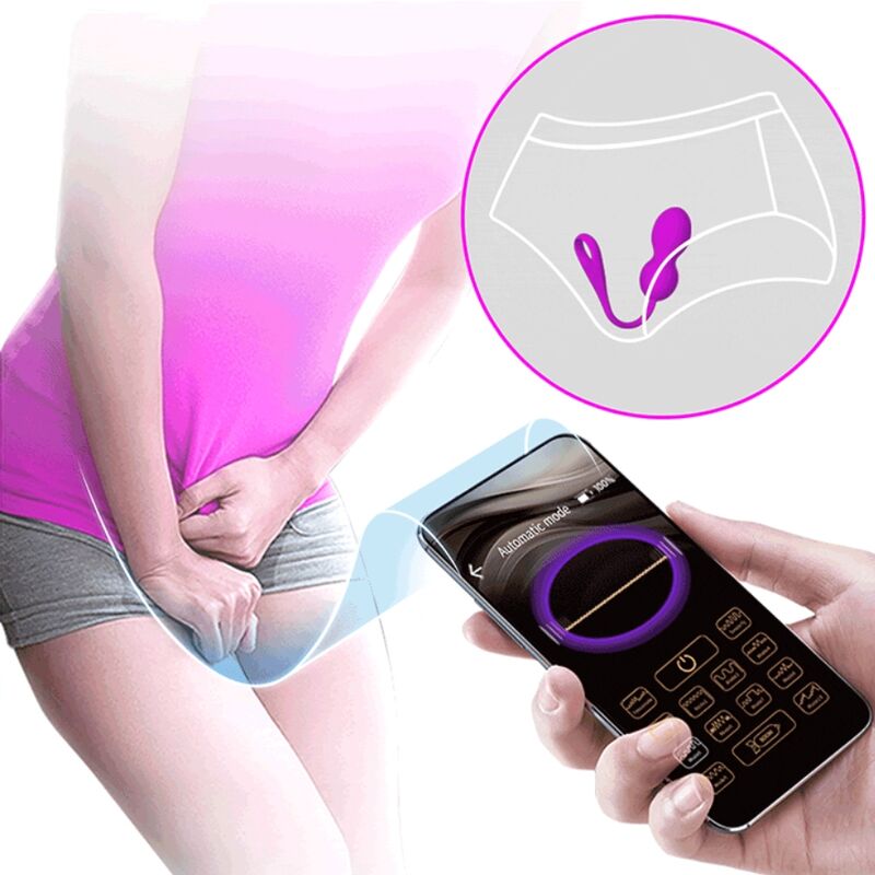 Pretty Love Elvira palline kegel vibranti app 12 vibrazioni