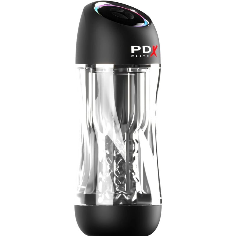 PDX Elite Viewtube Pro masturbatore automatico trasparente